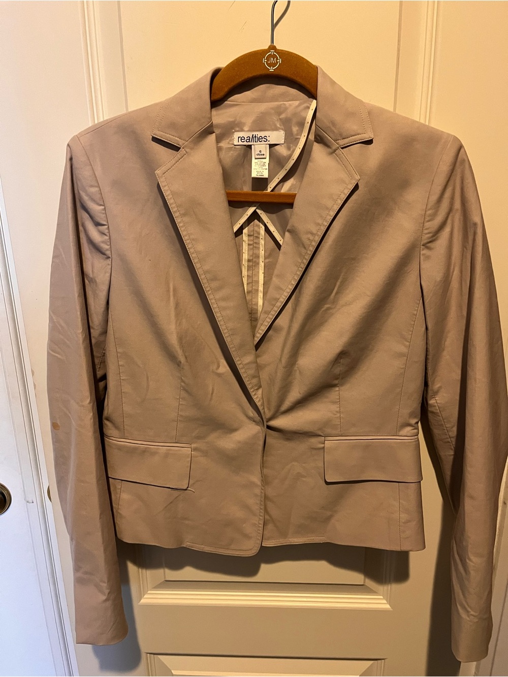 Realties Women's Light Lilac Blazer